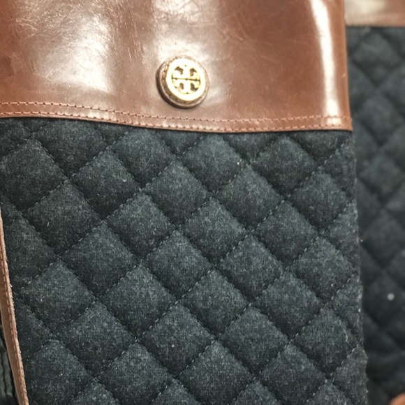 Tori Burch Quilted Riding Boot - Picture 4 of 5